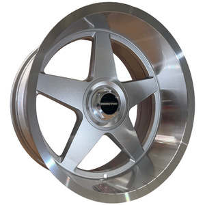 Director Star 20x10 FF - Silver Machined Lip - Pair