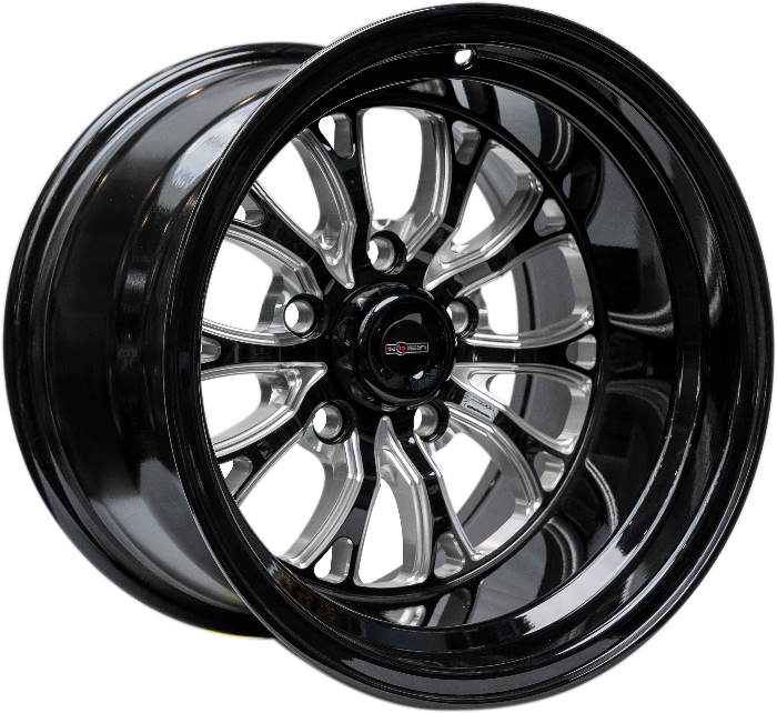 INTENSITY 15x10 5.5" BS (0) - GLOSS BLACK MILLED