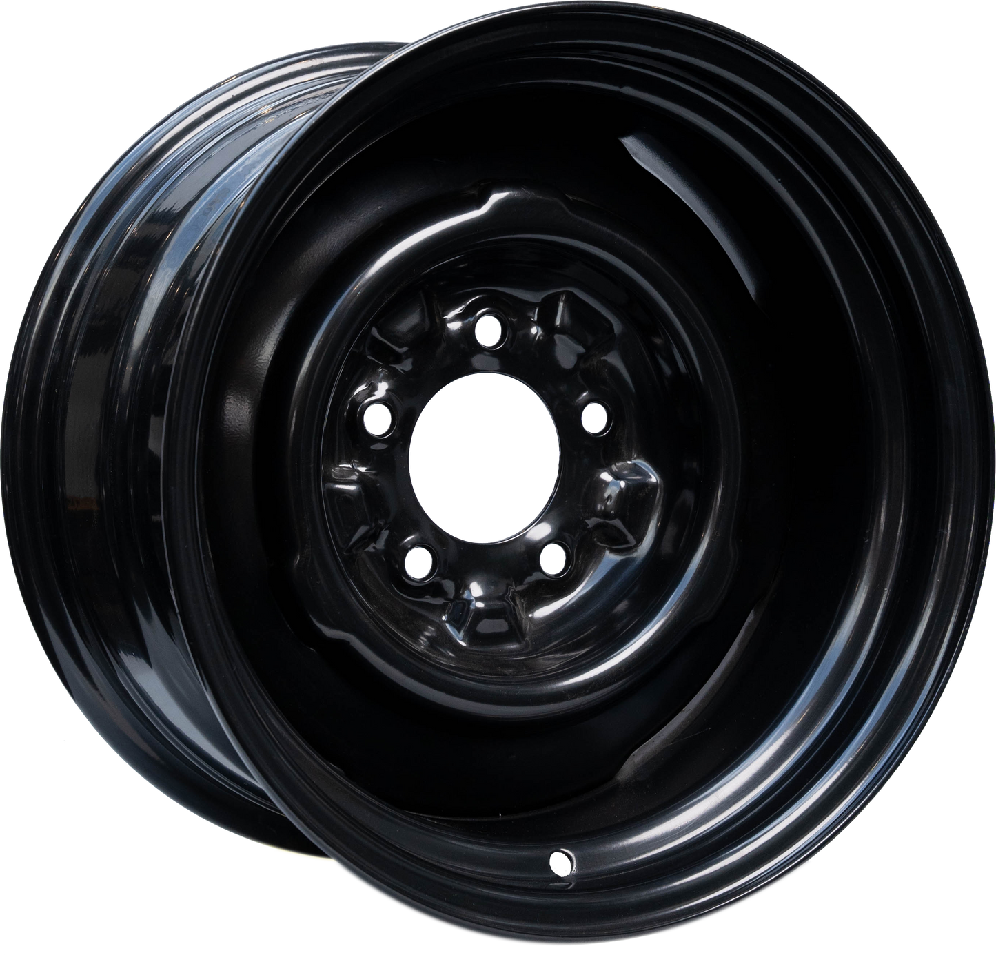 OEM CHEV 15x8 - SATIN BLACK