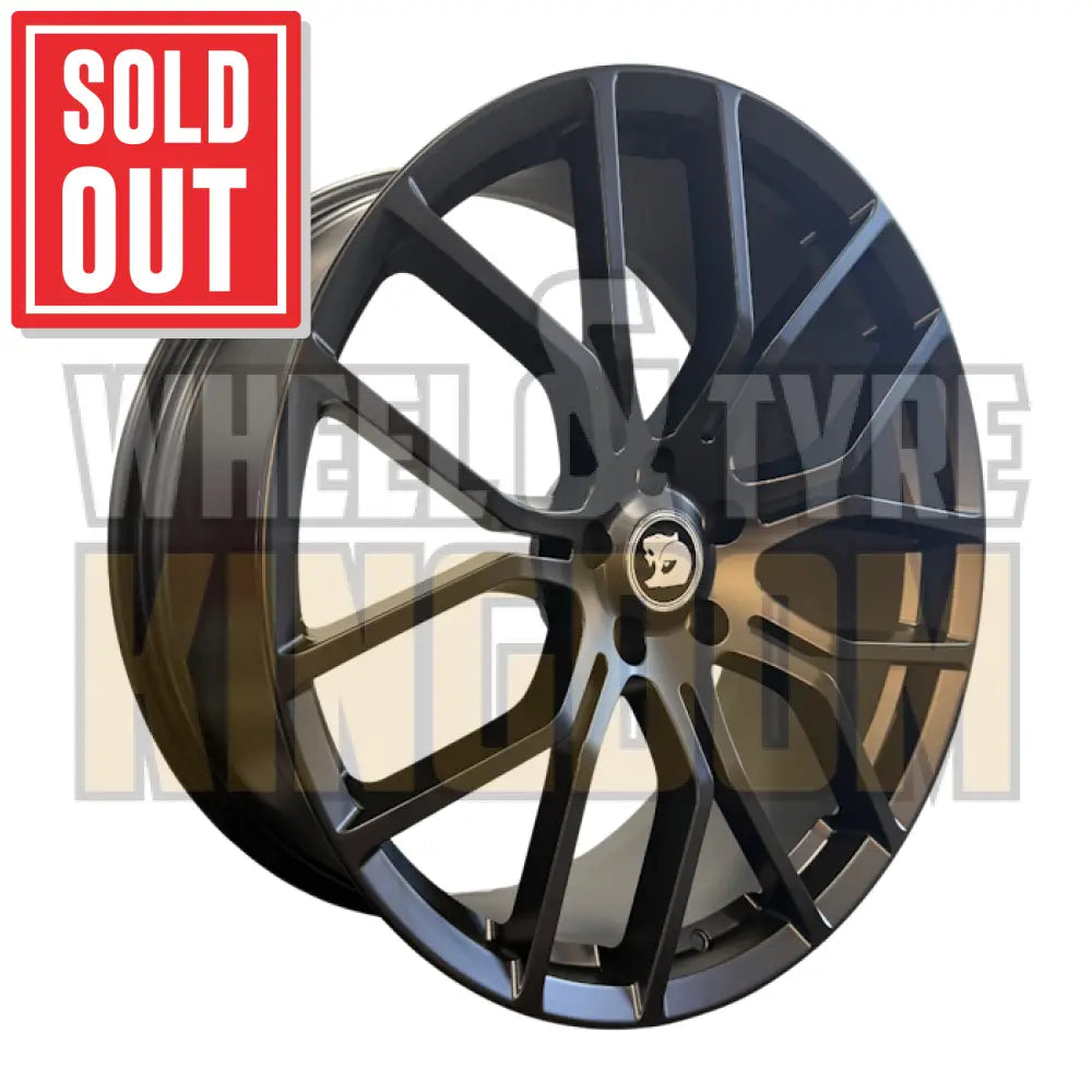 E3 GTS 25TH ANNIVERSARY 22x9 - SATIN BLACK - FORGED SET