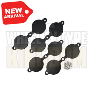 Outlaw Drag - LS Engine Dust Cover Block Off Plate Exhaust Kit