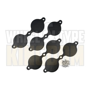 Outlaw Drag - LS Engine Dust Cover Block Off Plate Exhaust Kit