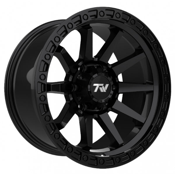 T21 SPEED - 17x9 SATIN BLACK