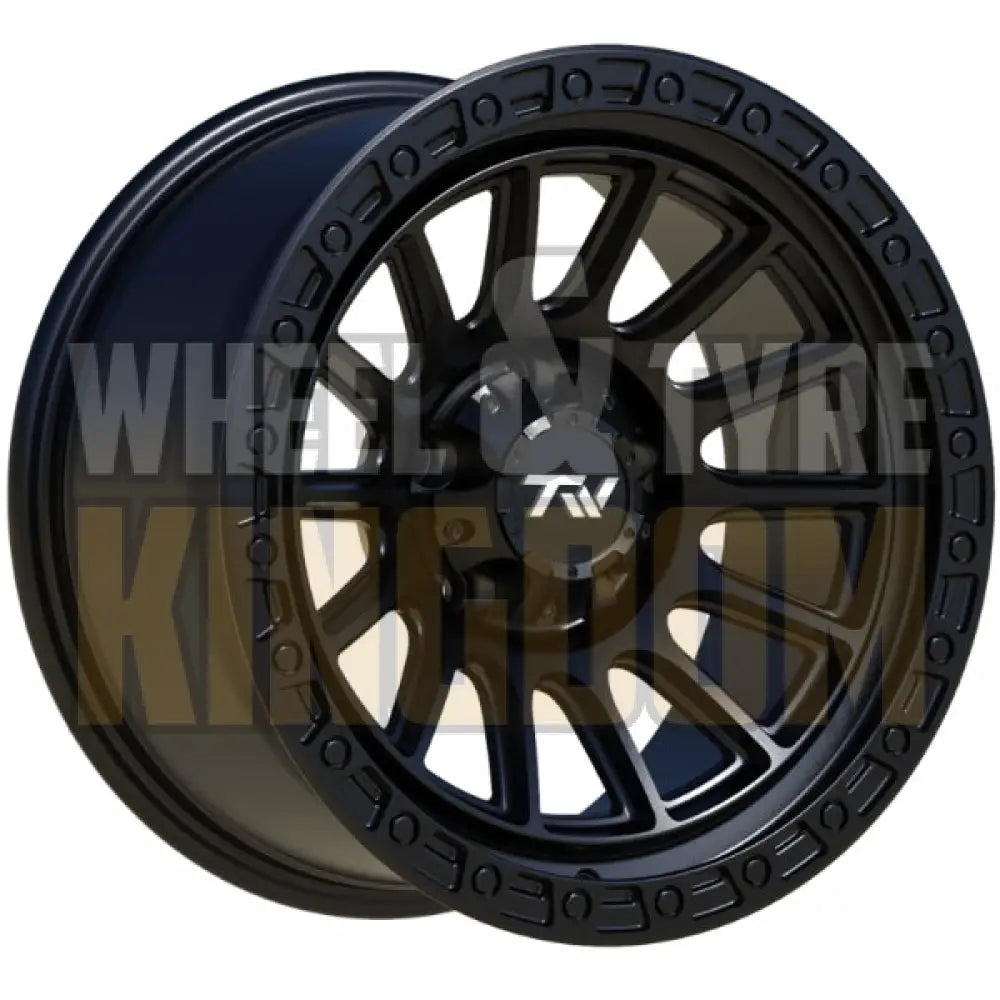 T22 ROTOR - 17x9 SATIN BLACK