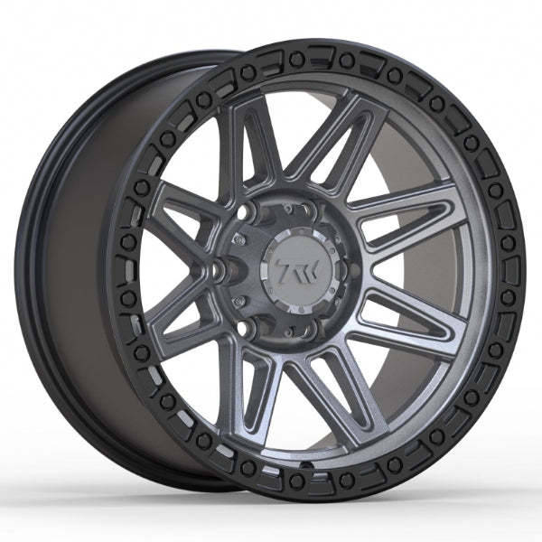 T23 VECTOR - 17x9 SATIN BLACK GUNMETAL FACE