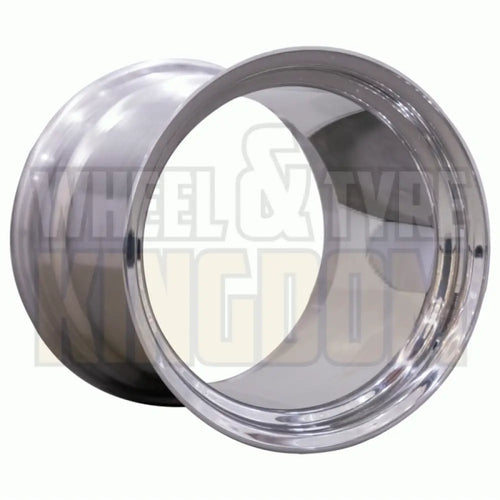 15x14 OUTER WHEEL BARREL STEP LIP - POLISHED ALLOY
