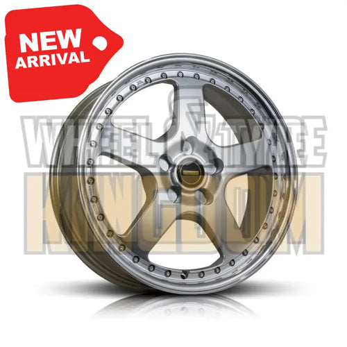 17X8.5 SIMMONS FR-1 SILVER MIRROR LIP