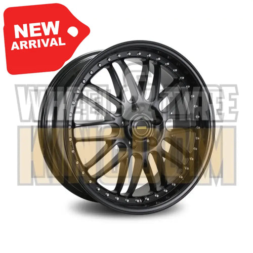 17X8.5 SIMMONS OM-1 FULL SATIN BLACK