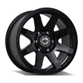 American Outlaw 18x9 +35 5x150 LEGACY Satin Black