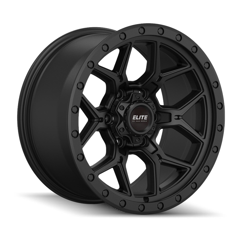 Elite 18x9 +22 6x114.3 FUSION Satin Black