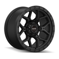 Elite 18x9 +25 6x130 FUSION Satin Black