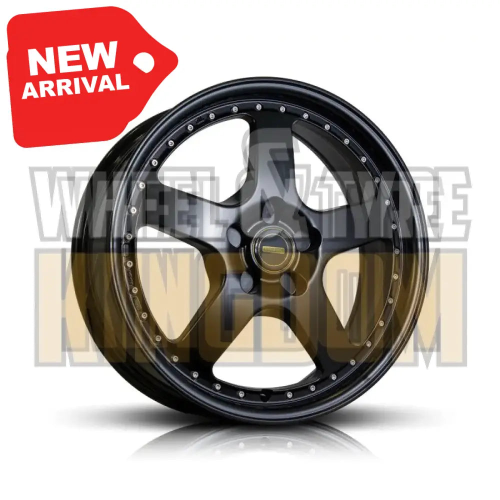 19X9.5 SIMMONS FR-1 FULL SATIN BLACK