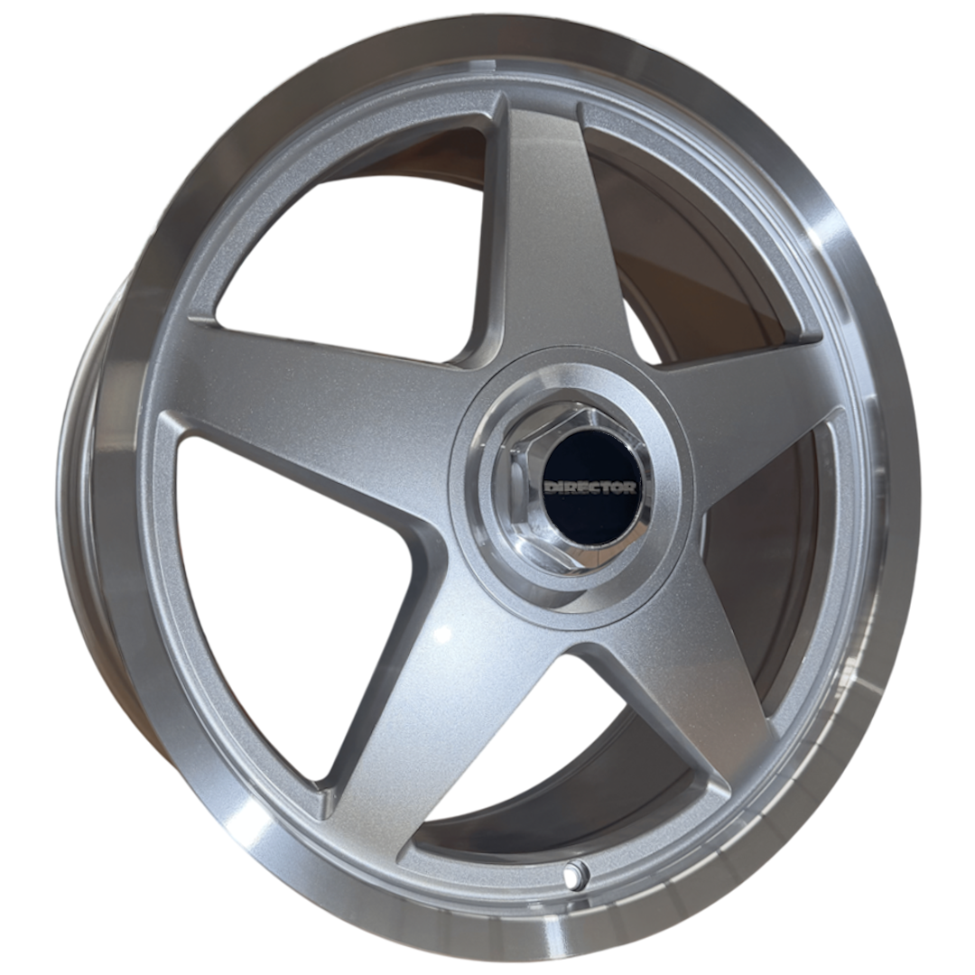 Director Star 20x8.5 - Silver Machined Lip