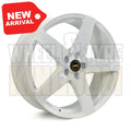 20X10 5-STUD SIMMONS FR-C FULL WHITE - Wheels