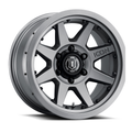 Icon Alloy 17x8.5 -12 6x139.7 REBOUND PRO Titanium Innerlock
