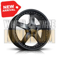 22X9.5 SIMMONS FR-1 FULL SATIN BLACK