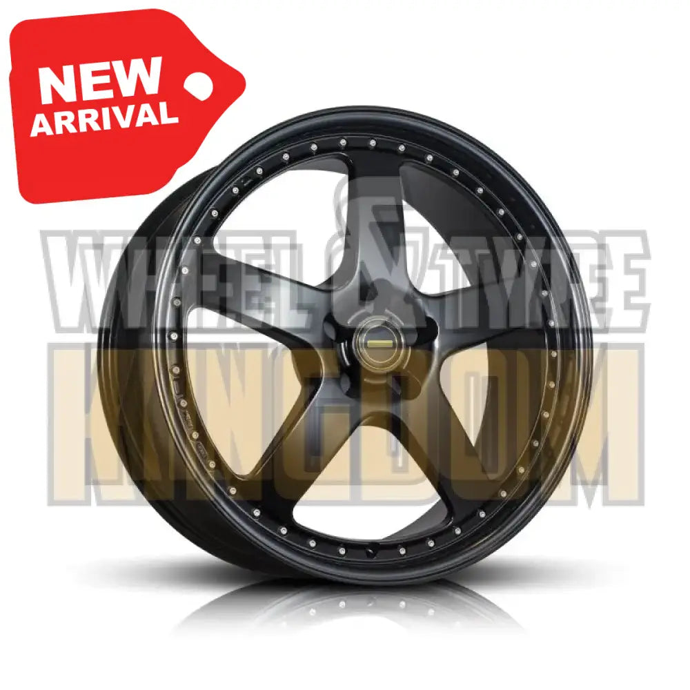 22X9.5 SIMMONS FR-1 FULL SATIN BLACK