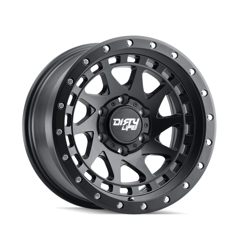 Dirty Life 17x9 +10 6x139.7 ENIGMA PRO Matte Black