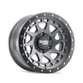 Dirty Life 17x8.5 +0 6x139.7 ENIGMA PRO Satin Graphite Black Lip