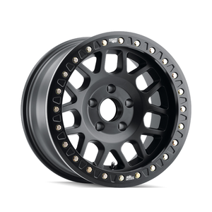 Dirty Life 17x9 -12 BLANK MESA RACE Matte Black Beadlock 1542-1651kg