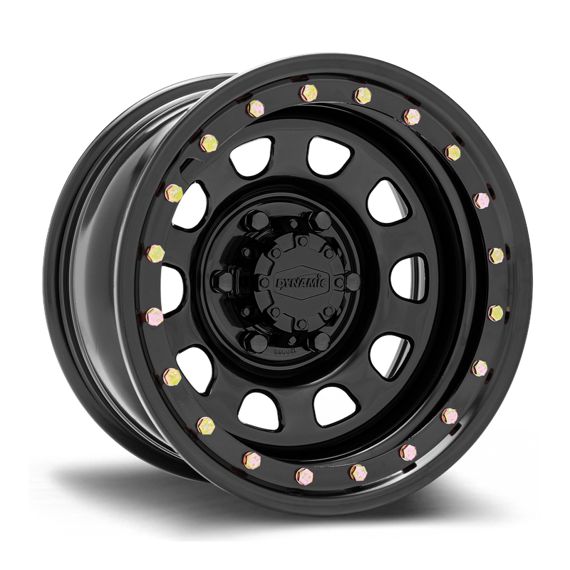 Dynamic Steel 17x8 +15 6x139.7 IMITATION D SHAPE Satin Black