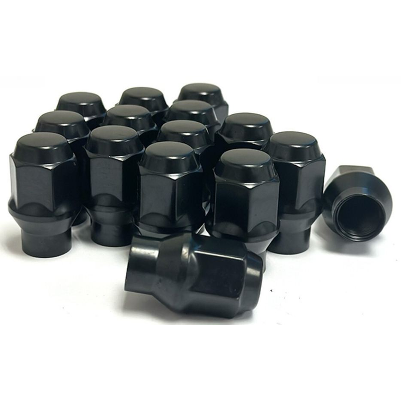 DYNAMIC WHEEL NUT 12x1.5 36mm 19mm HEX ET BLACK (PACK OF 24)