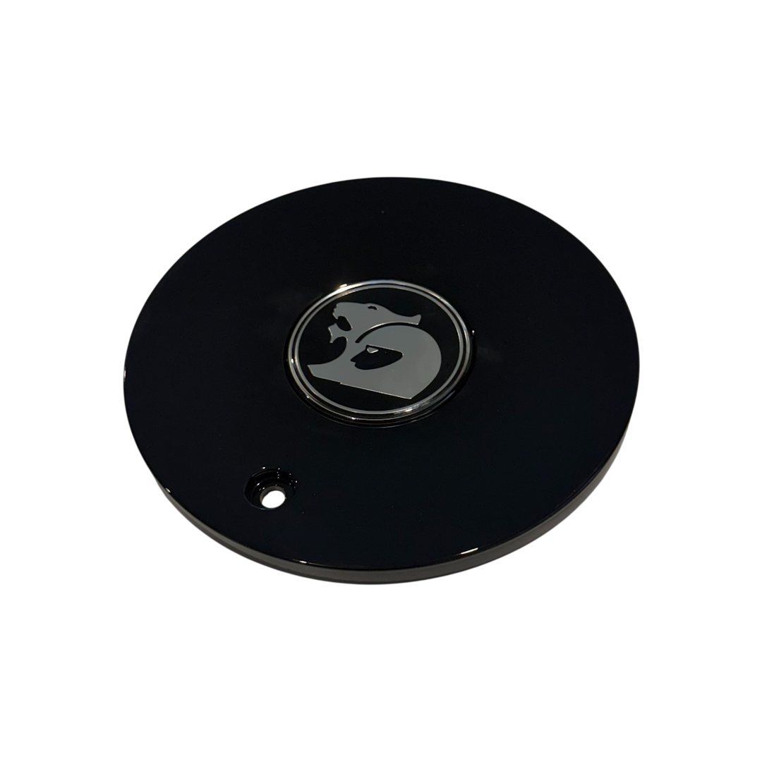TRISPOKE GLOSS BLACK CENTRE CAP
