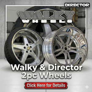 WALKY & DIRECTOR 2PC WHEELS