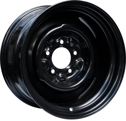 OEM CHEV 15x8 - SATIN BLACK