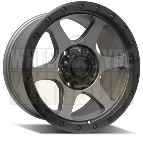 AMERICAN OUTLAW 17x8.5 -15 5x150 SIDEWINDER ANTHRACITE BLACK LIP