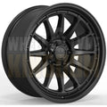 AMERICAN OUTLAW 17x8.5 +25 6x139.7 SPIKE-R SATIN BLACK