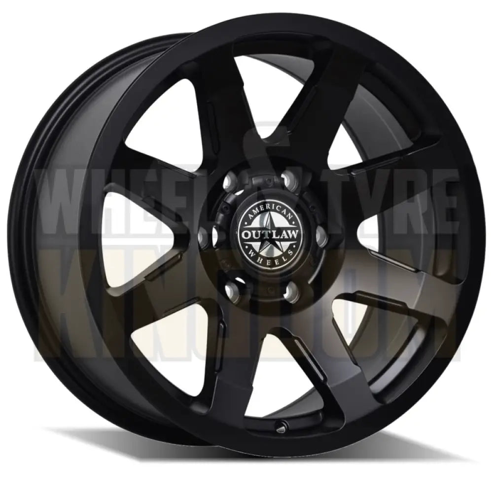 AMERICAN OUTLAW 18x9 +35 5x150 LEGACY SATIN BLACK