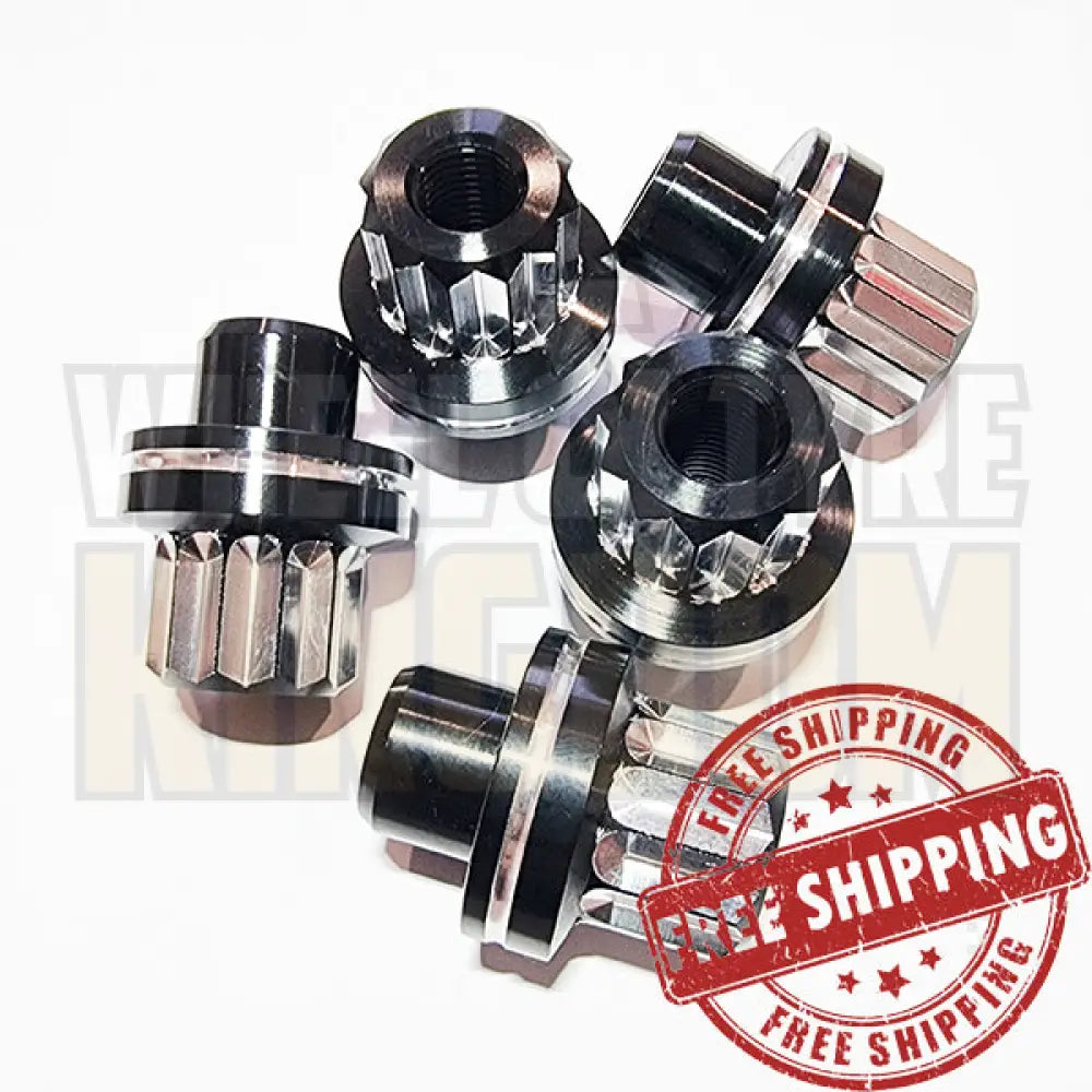 BILLET 12PT WHEEL NUT - 1/2’’-20 LONG - SET OF 5