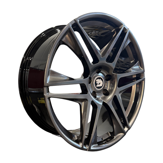 GEN-F2 GTS BLADE 22x9 - GUNMETAL - FORGED SET