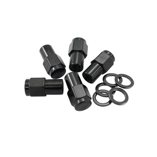 Shank Wheel Nuts - Closed 0.75" - Set of 10