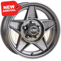 CSA Bathurst Trailer 13x5 5x114.3 +10 Silver Grey - Wheels