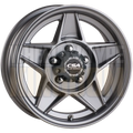 CSA Bathurst Trailer 14x6 5x114.3 +11 Silver Grey - Wheels