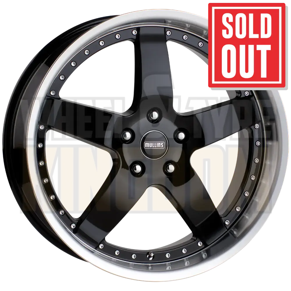 CSA Beretta 18x8 5x120 +40 Gloss Black Machined Lip - Wheels