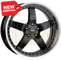CSA Beretta 18x8 5x120 +40 Gloss Black Machined Lip - Wheels