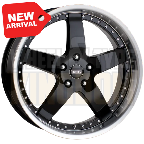 CSA Beretta 18x8 5x120 +40 Gloss Black Machined Lip - Wheels