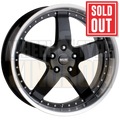 CSA Beretta 20x9.5 5x114.3 +36 Gloss Black Machined Lip - Wheels