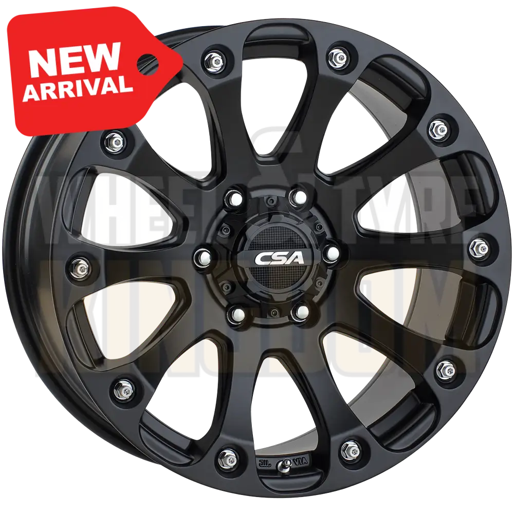 CSA Bullet 18x9 5x150 +35 Satin Black - Wheels