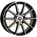 CSA Chicane 19x8 5x112-120 +42 Gloss Black Machined Face - Wheels