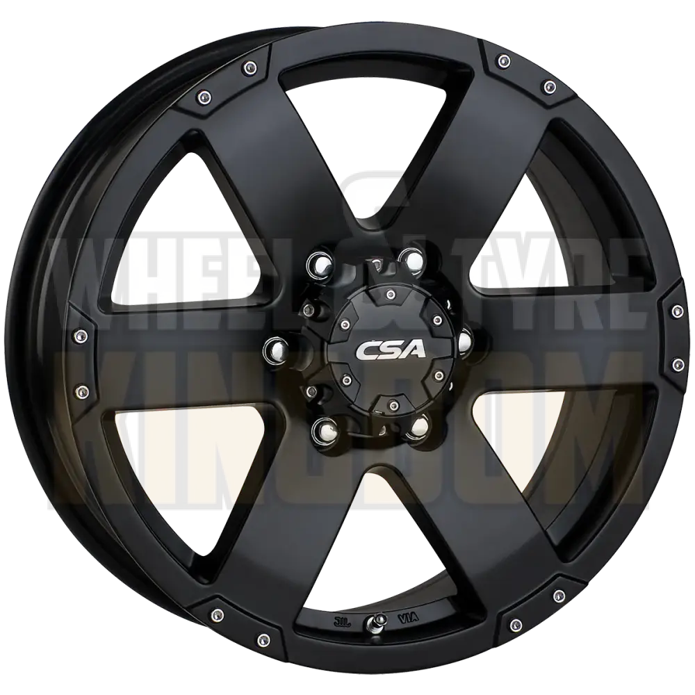 CSA Commando 17x7 5x114.3-120 +35 Satin Black - Wheels