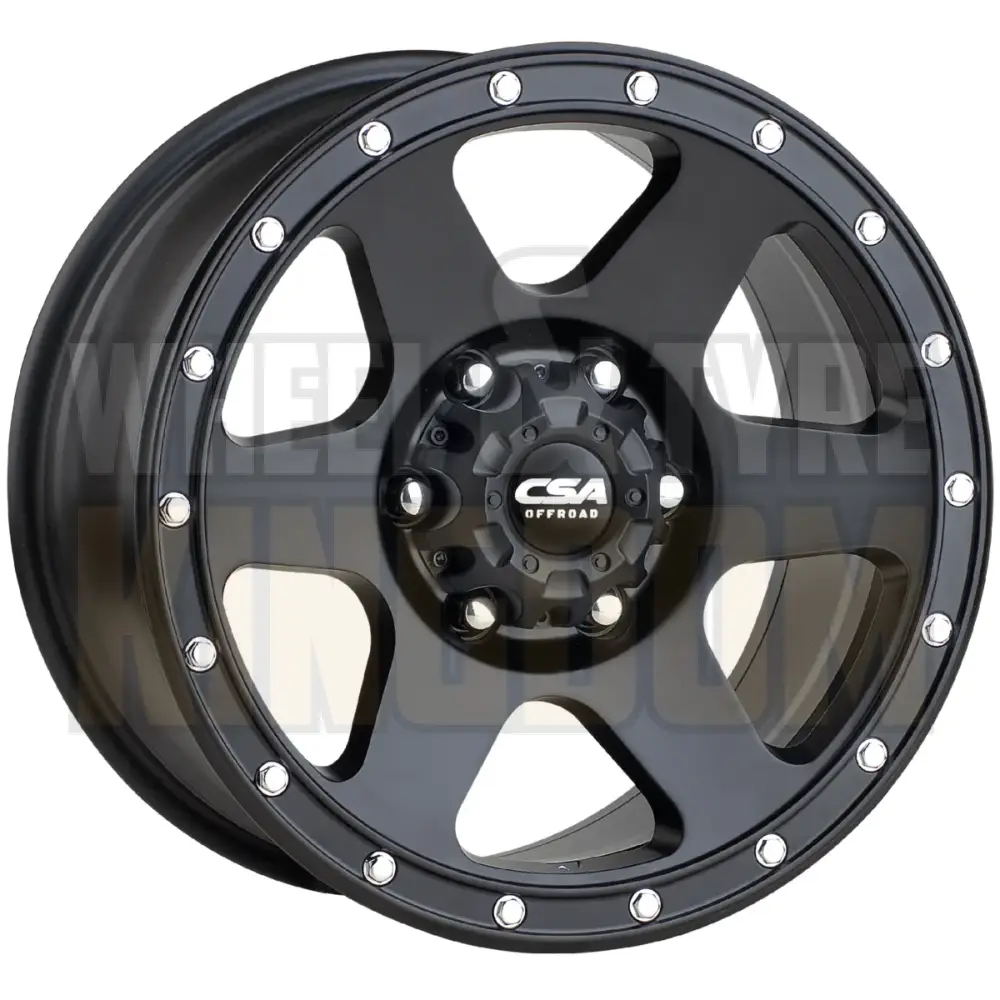 CSA Dune 17x9 6x139.7 +35 Satin Black - Wheels