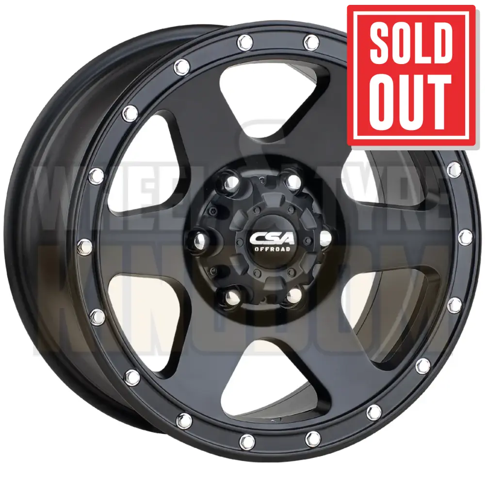CSA Dune 18x9 5x114.3-120 +35 Satin Black - Wheels