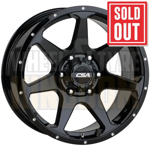 CSA Hawk 17x9 5x150 +40 Gloss Black - Wheels