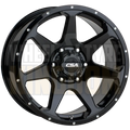 CSA Hawk 18x9 6x139.7 +20 Gloss Black - Wheels