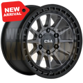 CSA Horizon 17x9 6x139.7 +20 Satin Black - Wheels