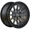 CSA Horizon 17x9 6x139.7 +35 Satin Graphite Black Lip - Wheels